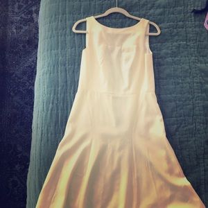 Ivory Fit and flare dress from Carolina Herrera